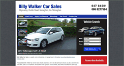 Desktop Screenshot of billywalkercars.ie